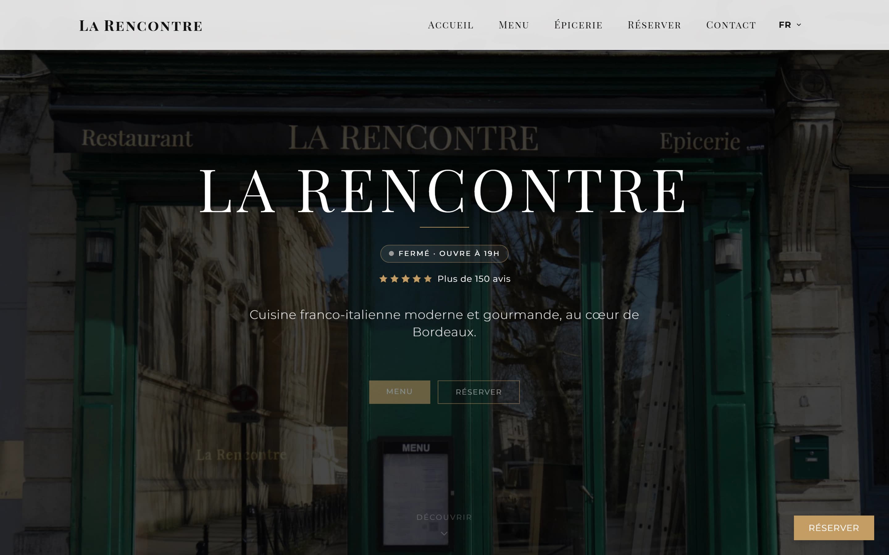 Restaurant La Rencontre